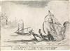 JACQUES CALLOT Les Combats des Quatre Galeries.